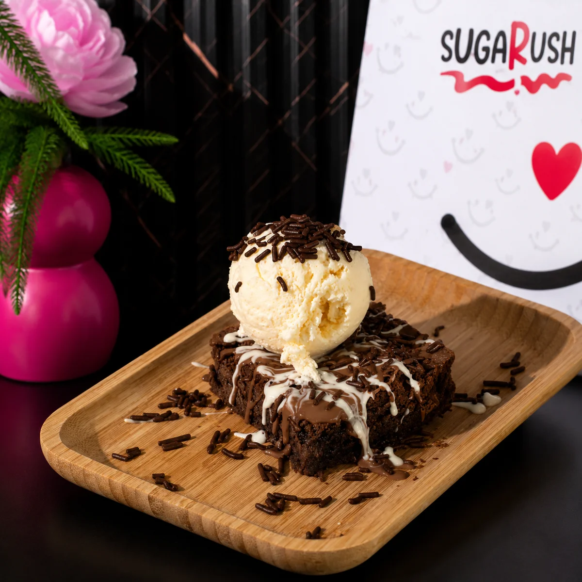 Black and White Brownie — Brownies