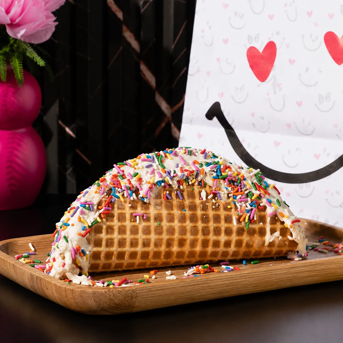 Birthday Cake Taco — Ice Cream Taco