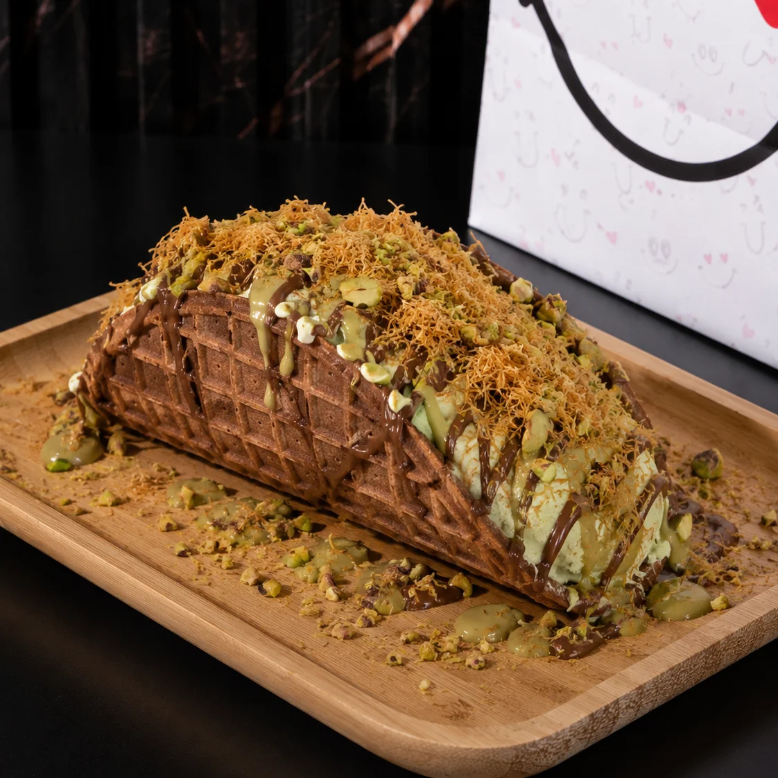 Dubai Style Taco — Ice Cream Taco