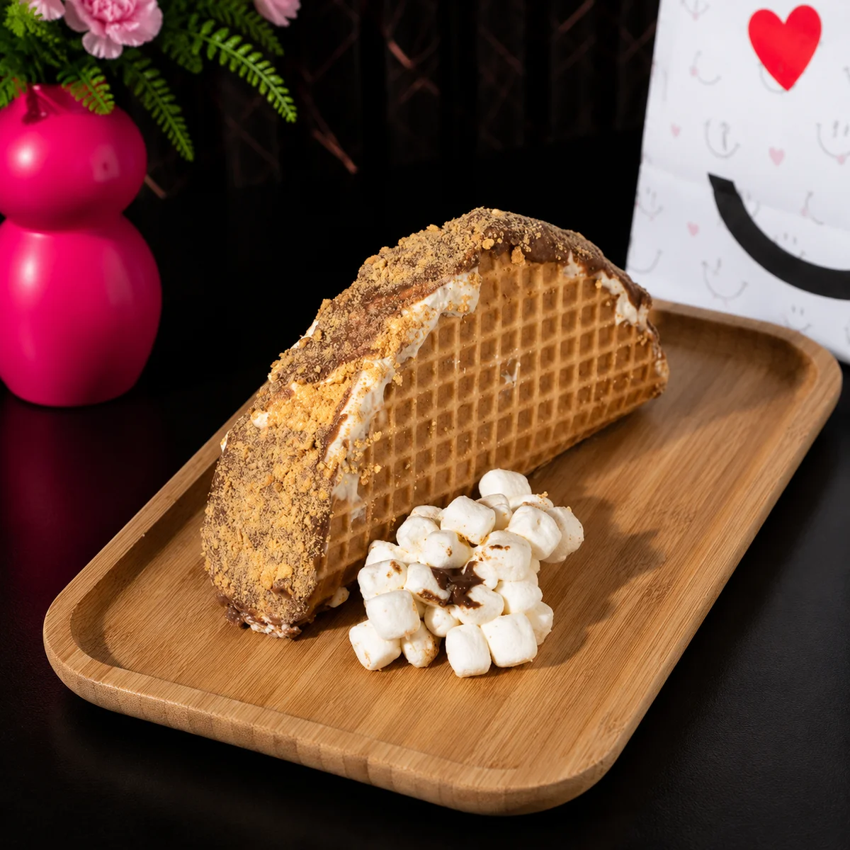 S'mores Taco — Ice Cream Taco