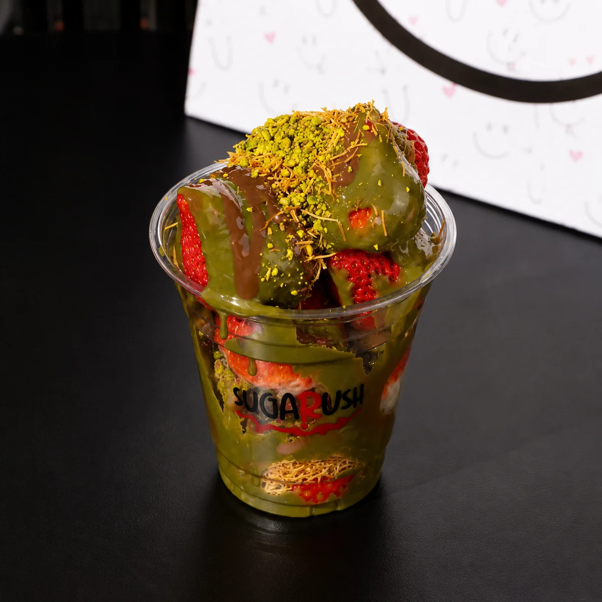 Dubai Brownie Cup — Strawberry Dose