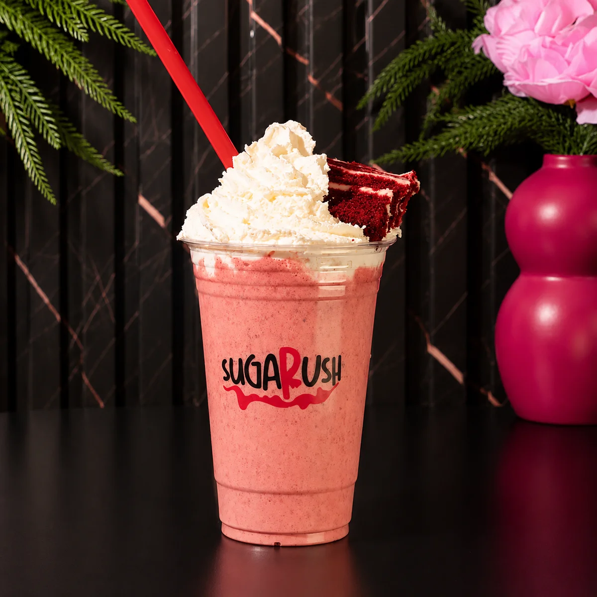 Red Velvet Shake — Sugar Shakes